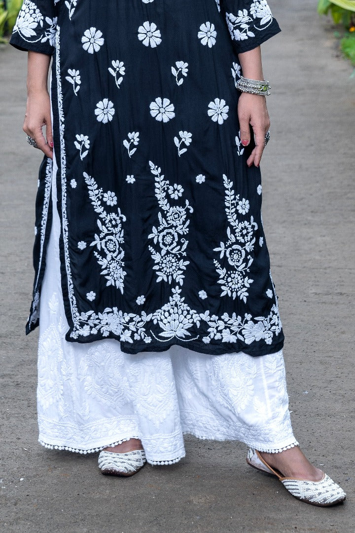 Nadia Chikankari Modal Kurti