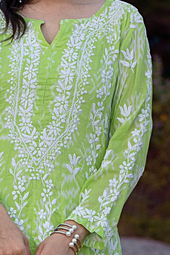 Naaz Chikankari Mul Anarkali