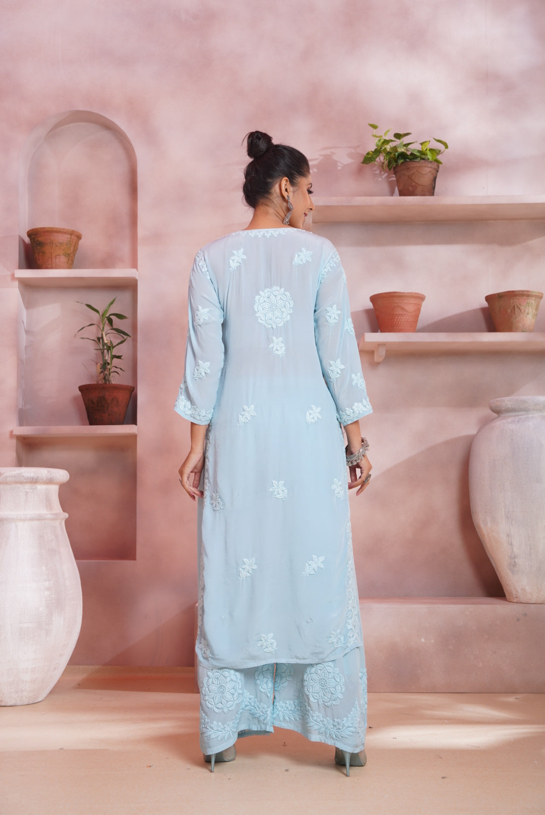 Sukoon Crepe Palazzo Set