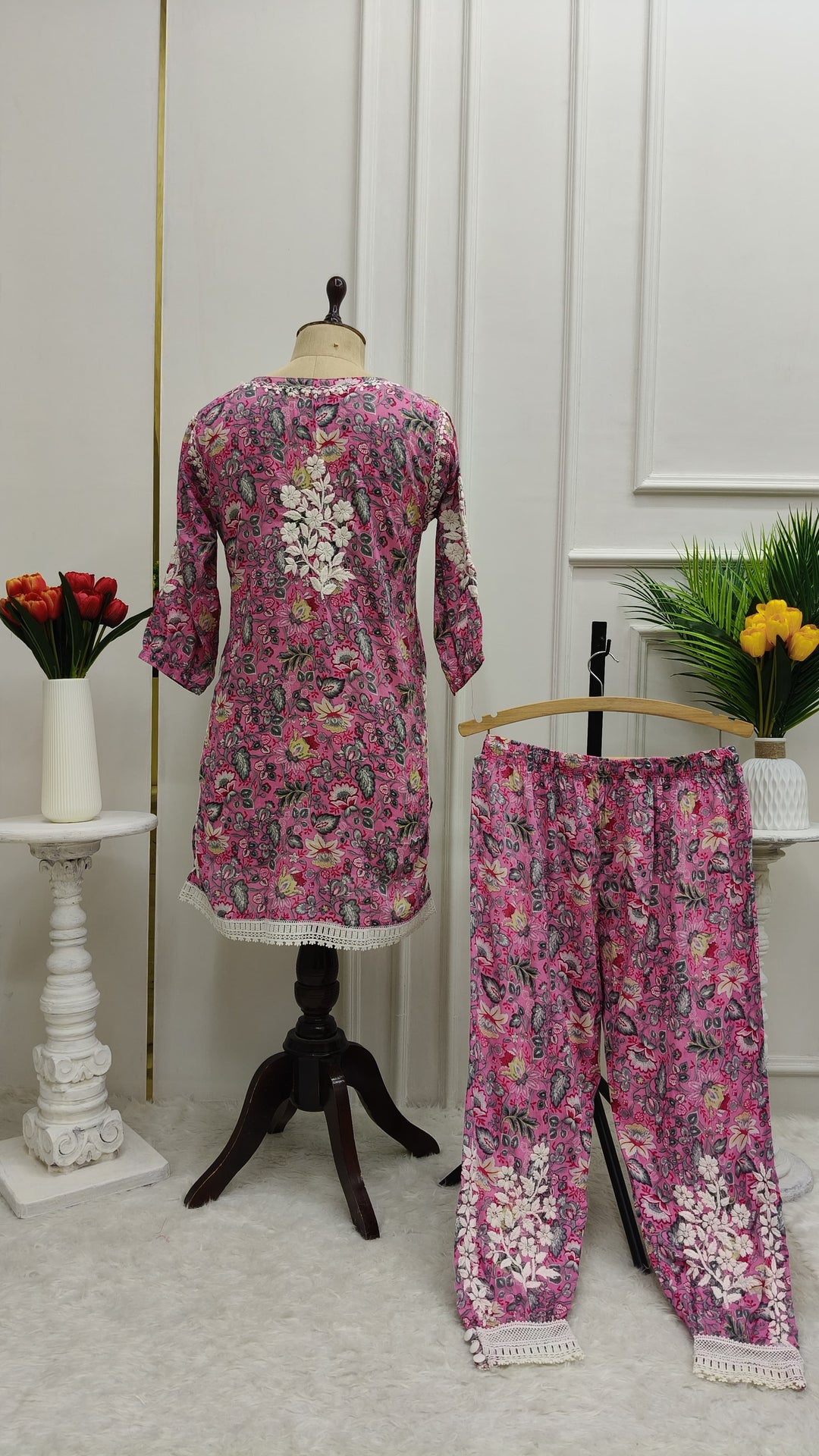 Hamna Mul Printed Afghani Pant Set