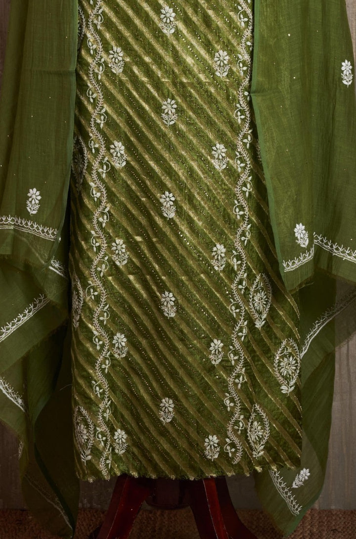 Unstitched Chanderi Kurti