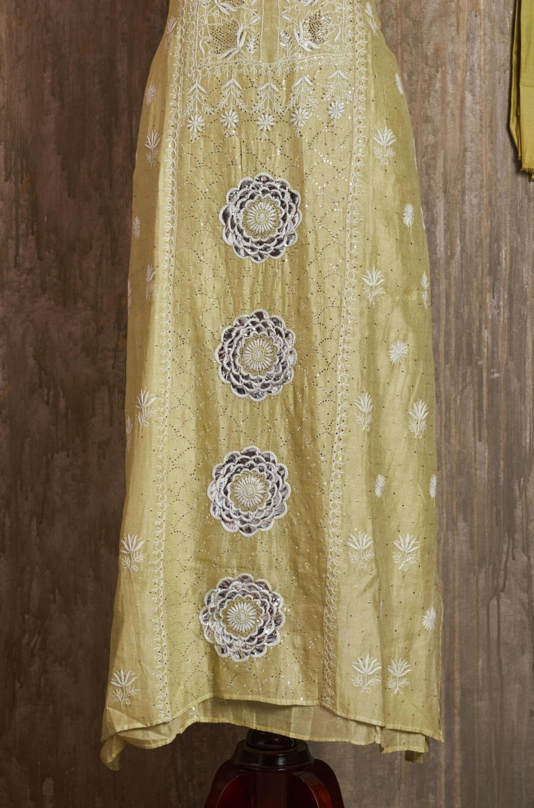 Unstitched chanderi Kurti