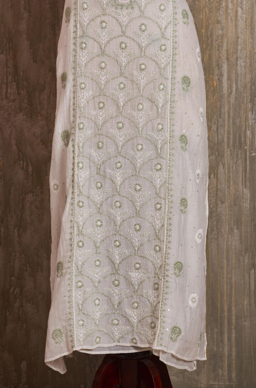 Unstitched Mul Chanderi Kurti