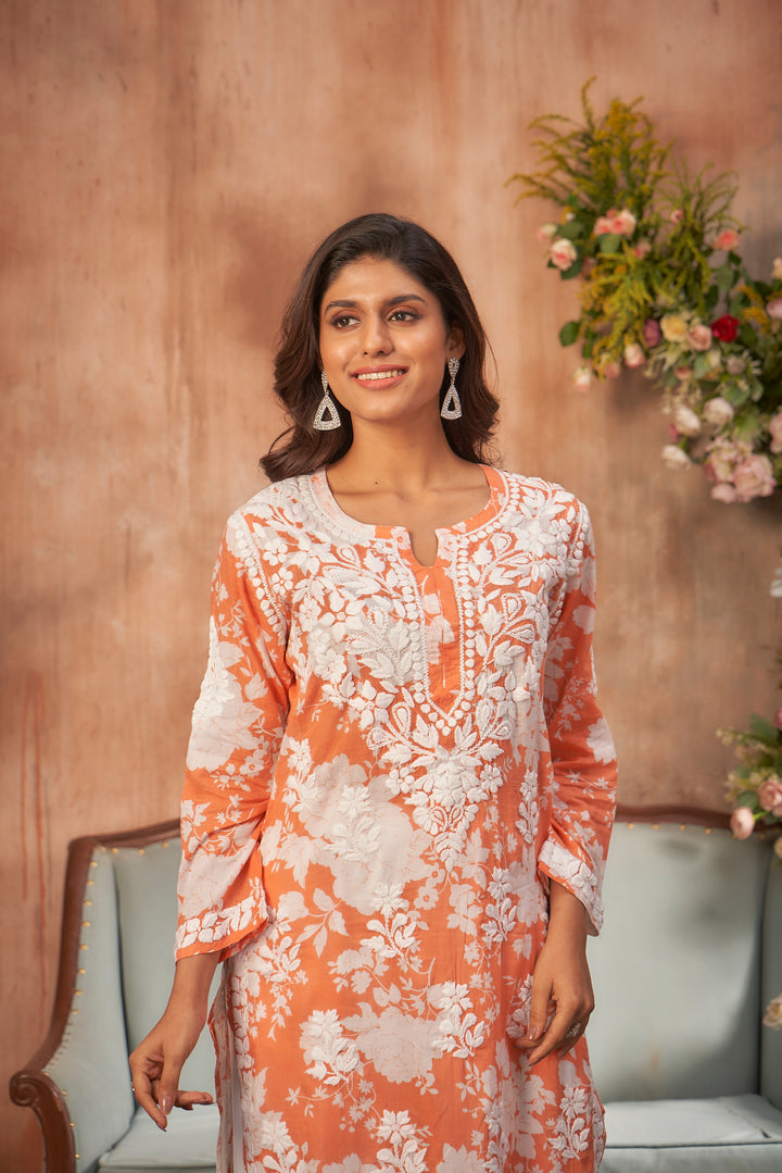 Gulafsha Mul Printed Kurti