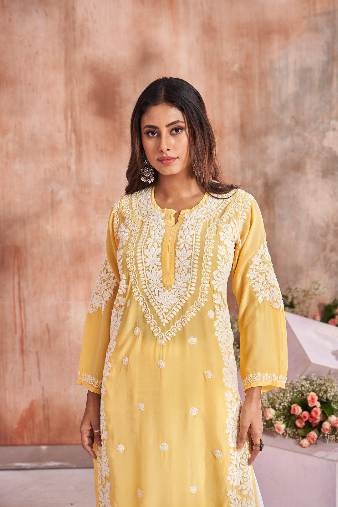 Anabia Crepe Kurti