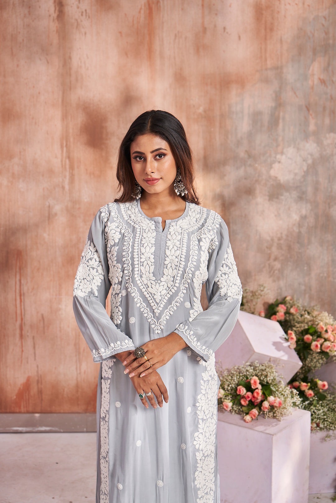 Anabia Crepe Kurti