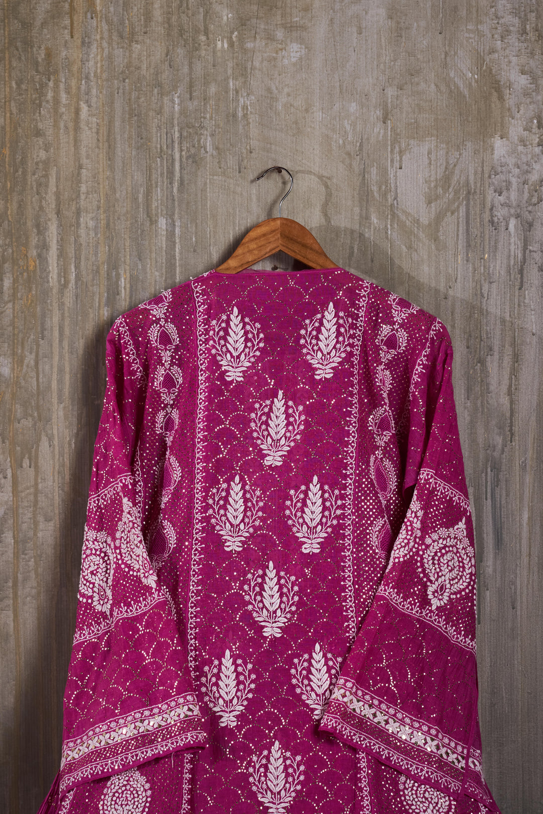 Unstitched Mul Chanderi Kurti