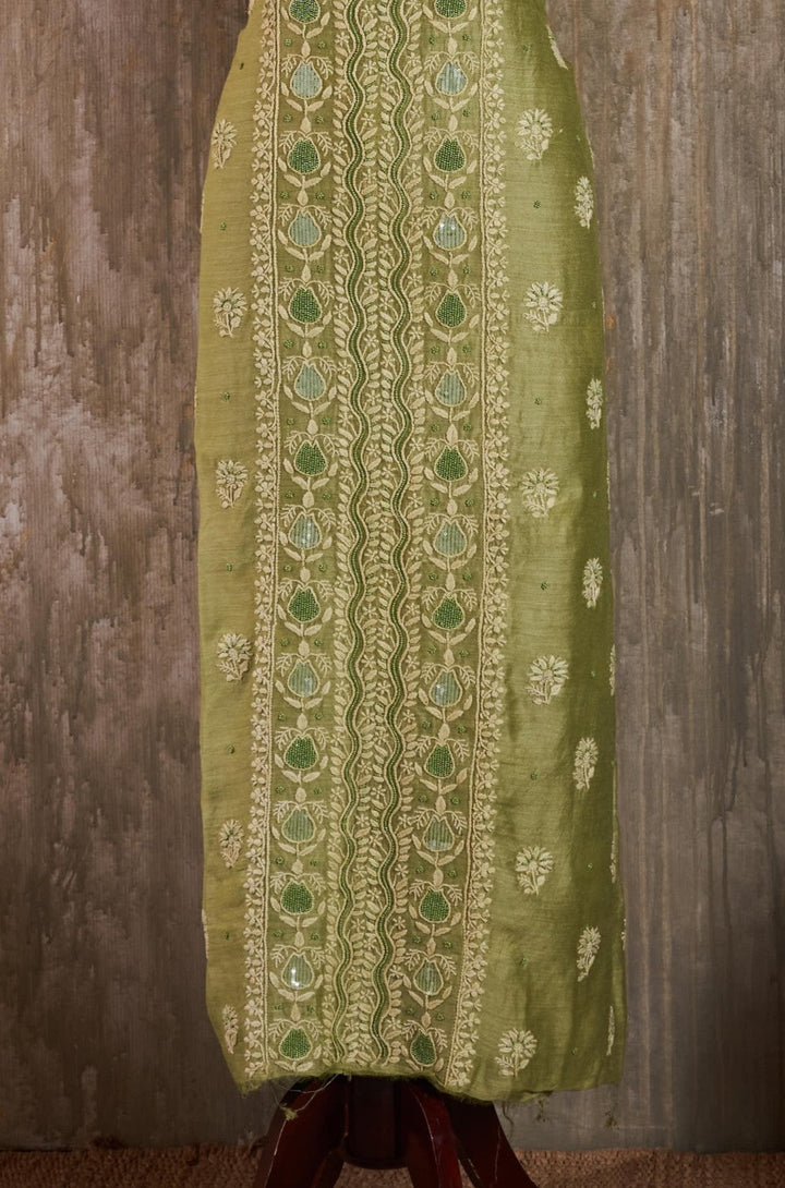 Unstitched Chanderi Kurti