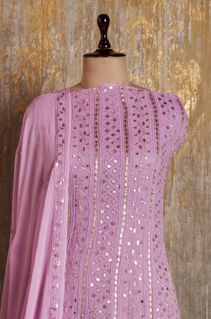 Unstitched Viscose Anarkali