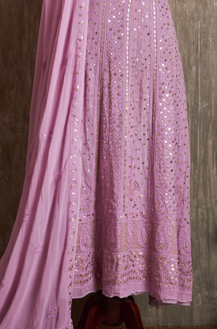 Unstitched Viscose Anarkali