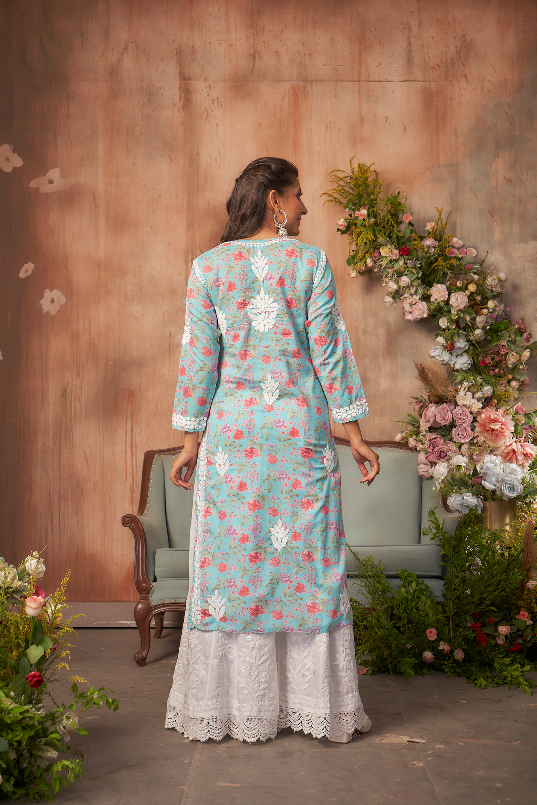 Gulfaam Mul Printed Kurti