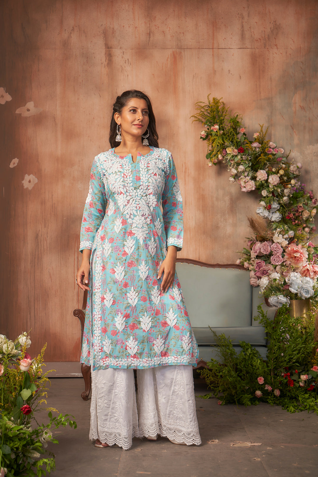 Gulfaam Mul Printed Kurti