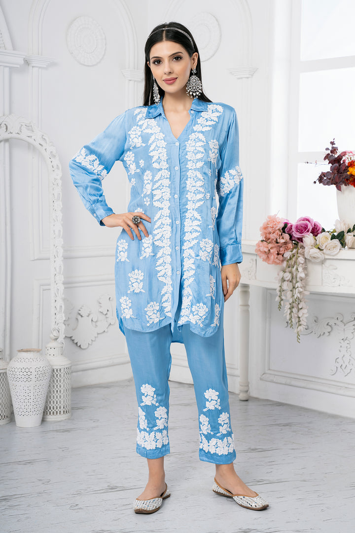 Ahlam Modal Satin Pant Set