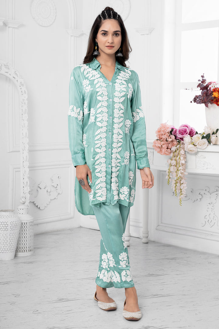 Ahlam Modal Satin Pant Set