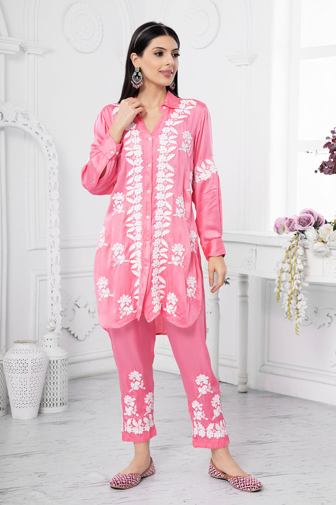 Ahlam Modal Satin Pant Set