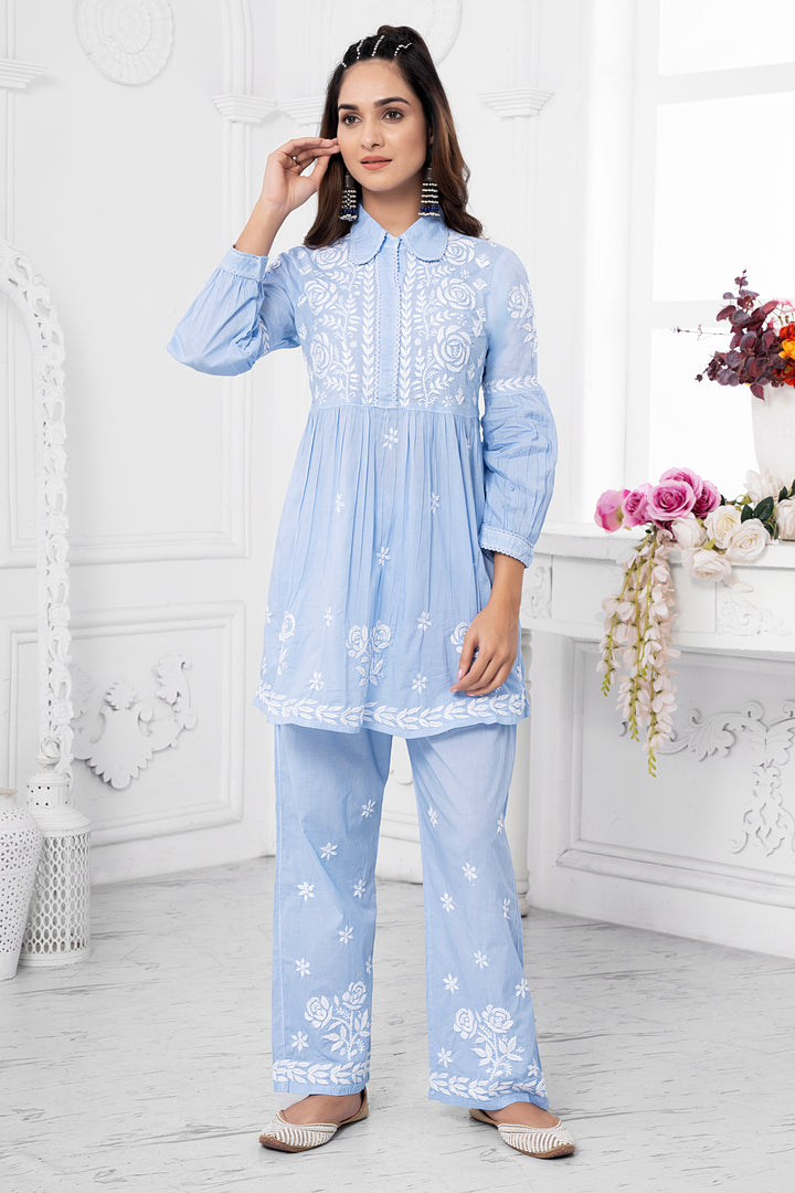 Urooj Cotton Pant Set