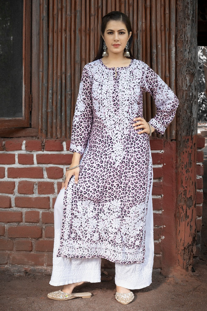 Jenna Muzlin Cheetah Design Kurti