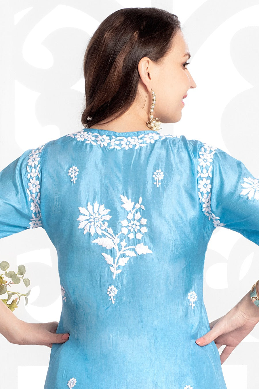 Silk High Low Kurti