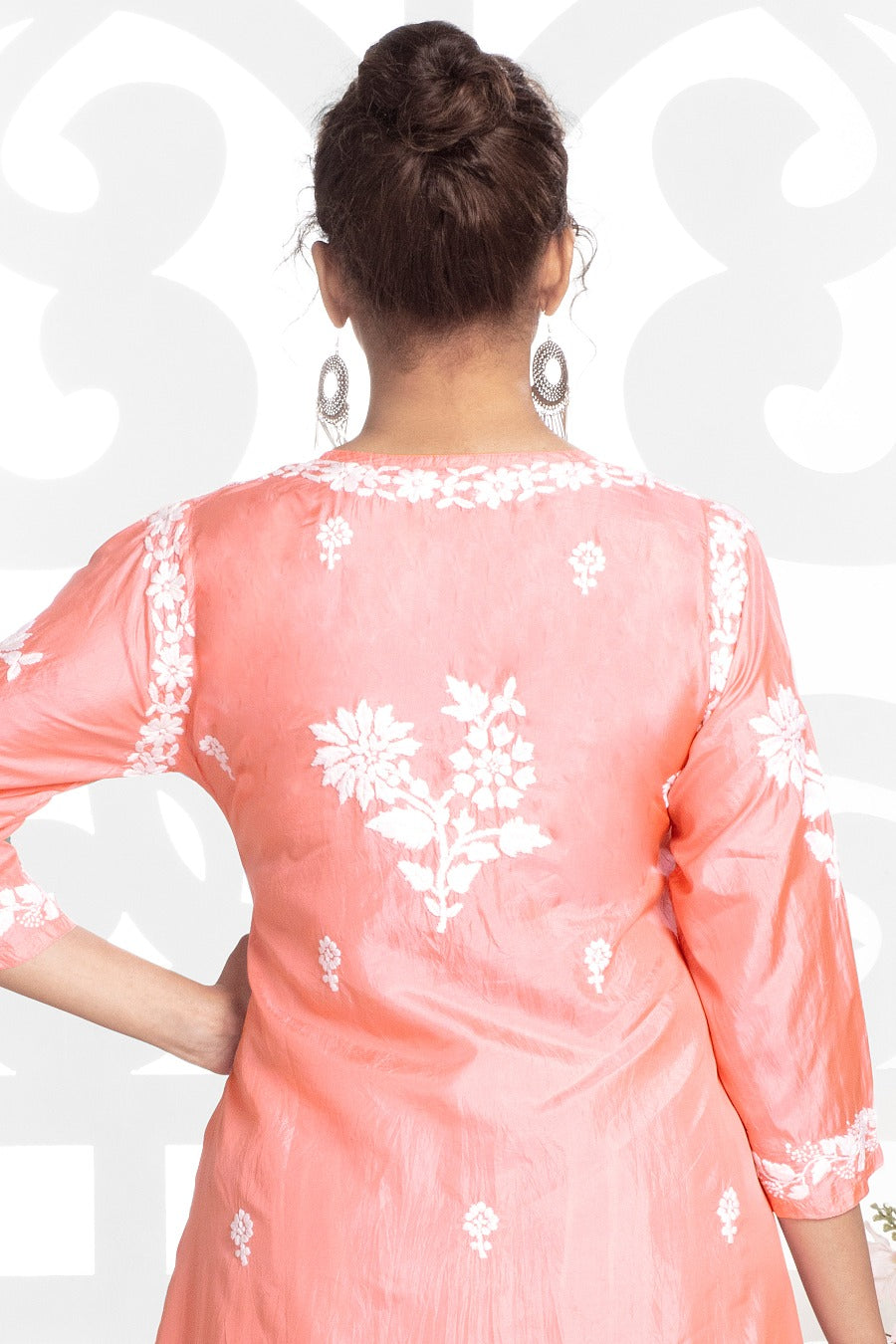 Silk High Low Kurti