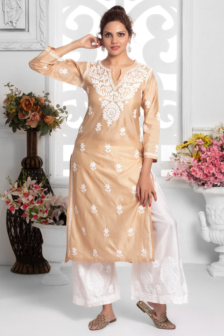 juveriya Silk Long Kurti