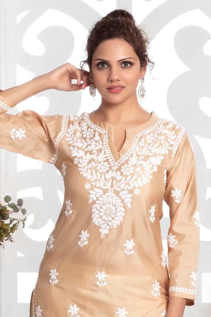 juveriya Silk Long Kurti