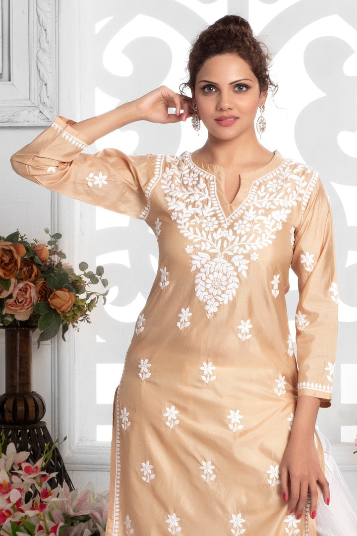 juveriya Silk Long Kurti